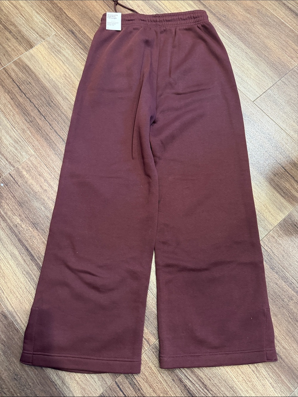 NWT Nike Phoenix Fleece Maroon Hooded Sweatshirt and Joggers Set - Picture 5 of 12
